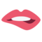Biting Lip emoji on Twitter